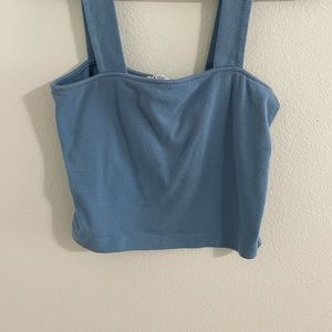ADC blue tank top